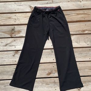 Heart Soul Petite Small Black Scrub Pants